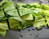 簡単！マキマキほうれん草(下茹で無し)作り方1写真