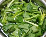簡単！マキマキほうれん草(下茹で無し)作り方2写真
