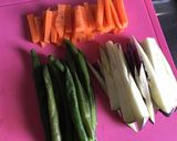 野菜たっぷり肉巻き酢豚☆お弁当にも作り方1写真