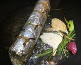 梅パクチー麹のチキンロール作り方8写真
