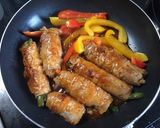 野菜たっぷり肉巻き酢豚☆お弁当にも作り方9写真