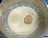 あっさり里芋のチーズケーキ&クリーム添え作り方10写真
