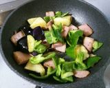茄子とピーマンとベーコンのピリ辛煮作り方5写真