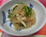 【作り置き】糸こんにゃくの冷やし中華風作り方4写真