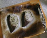 魚焼きグリルで塩麹パクチーぶり作り方4写真