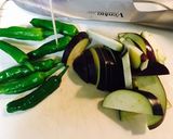 なすと豚肉の甘味噌炒め作り方1写真