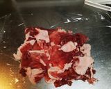 豚こまミルフィーユチーズステーキ作り方1写真