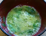 みつば入り玉子焼き☆お弁当に作り方2写真