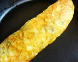 みつば入り玉子焼き☆お弁当に作り方7写真