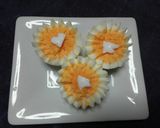 お花の形のゆで卵作り方3写真