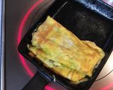 納豆とワカメのヘルシーオムレツ作り方3写真