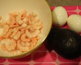 旨☆シーザーラー油でアボカドと卵のサラダ作り方1写真