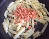 鮭とじゃがいものオリーブオイル炒め♡簡単作り方6写真