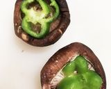 椎茸ピザ♪作り方1写真