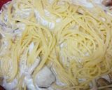 簡単キノコとツナの和風クリームパスタ♪作り方4写真