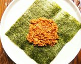 ☺粉末ソースで☆焼きそば風おにぎらず☺作り方2写真