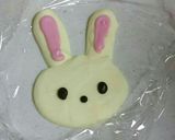 ★プリキュアのうさぎショートケーキ★作り方3写真