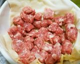 犬ご飯　キャベツのミルフィーユ作り方2写真