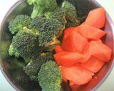 温野菜✿ฺレモンピーナツソース作り方2写真