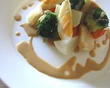 温野菜✿ฺレモンピーナツソース作り方3写真