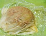犬ご飯　キャベツのミルフィーユ作り方7写真