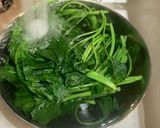 鯖缶とかき菜のレモンハーブ【カルディ】作り方2写真