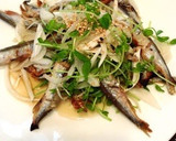 シシャモと新玉ねぎの焼き浸し☆作り方3写真