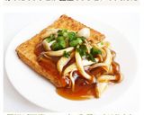 厚揚げ豆腐ステーキ　和風しめじあんかけ作り方7写真