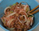 ⌘納豆葱明太の茶巾焼き⌘作り方3写真