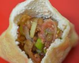 ⌘納豆葱明太の茶巾焼き⌘作り方5写真