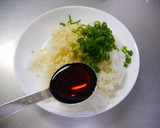 揚げ玉とネギがおいしい＊たぬきおにぎり作り方2写真
