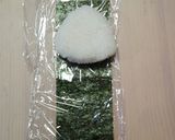 ラップでも作れる！海苔パリパリおにぎり作り方5写真