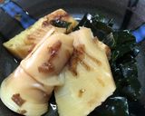 シンプルが一番！筍とワカメの出汁煮作り方5写真