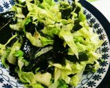 簡単☆キャベツとわかめのナムル作り方5写真