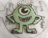 モンスターズインク☆サリーケーキ&マイク作り方7写真