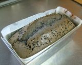 胡麻のブラックパウンドケーキ作り方8写真
