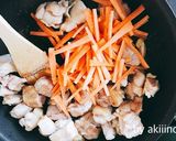 鶏肉と春キャベツのマヨ味噌炒め◎作り方4写真