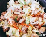 鶏肉と春キャベツのマヨ味噌炒め◎作り方5写真