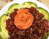 薔薇のサーモンとアボカドのサラダ♪作り方10写真