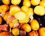 簡単！新じゃがとベーコントマト煮グラタン作り方2写真