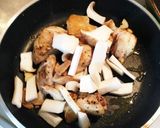 鶏肉とエリンギのガーリック炒め作り方5写真