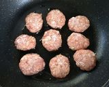 〜お弁当にもGOODひとくちハンバーグ〜作り方4写真