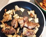 鶏肉とエリンギのガーリック炒め作り方6写真