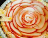 ホールで華やかな薔薇＊バラのアップルパイ作り方6写真