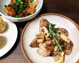 鶏肉とエリンギのガーリック炒め作り方7写真