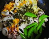 いかと茸のハーブ炒め作り方5写真