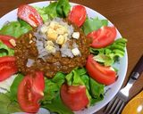 野菜たっぷりタコライス風ドライカレー作り方4写真