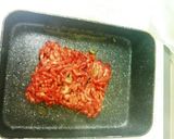 牛ひき肉のパリパリたまご包みのレタス包み作り方3写真