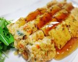 簡単つくねオーブンで一気に焼いて切るだけ作り方5写真