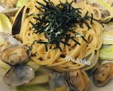 絶品 アサリと春キャベツの和風パスタ作り方4写真